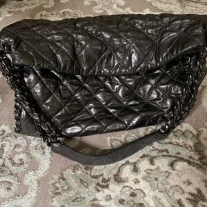 Chanel quilted chain around hobo